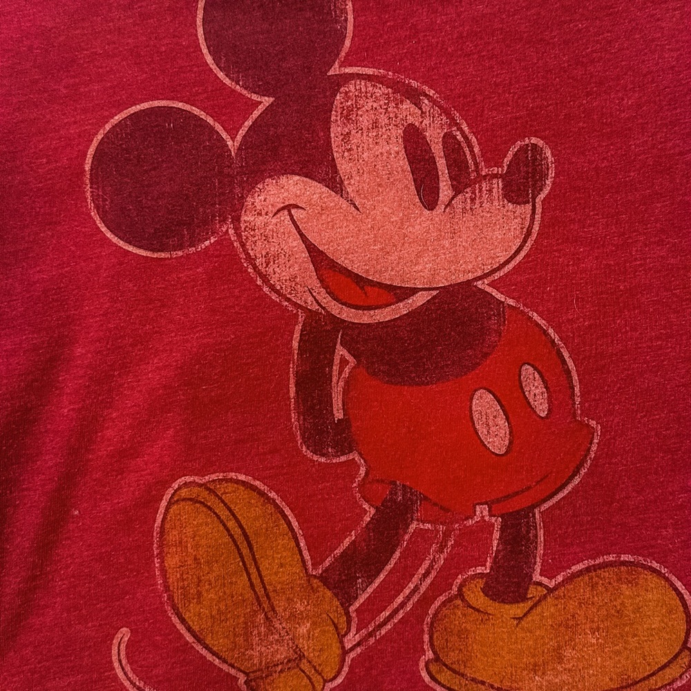 Disney parks red Mickey t-shirt